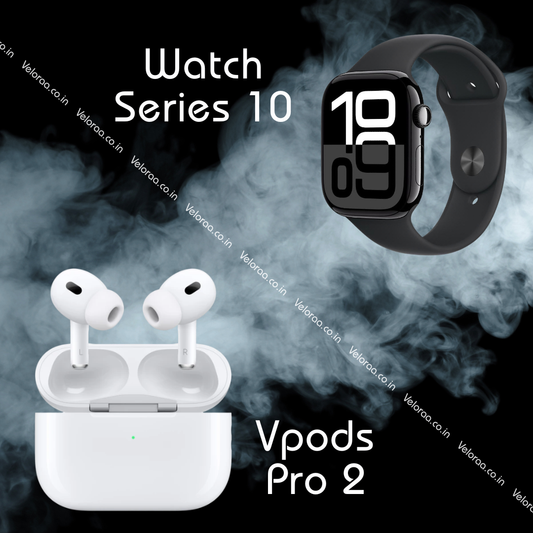 Watch Series 10 | Free Pro 2nd Generation ANC | (Type-C) 100% Hassle-Free Warranty